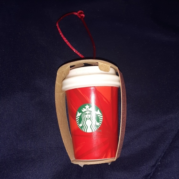 Starbucks Other - Ceramic Holiday Starbucks Cup Ornament